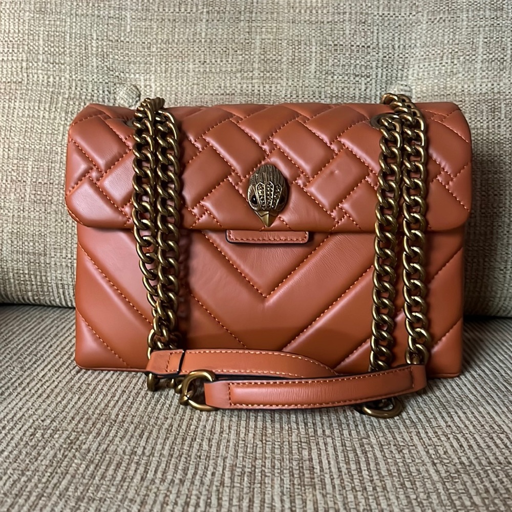 Kurt Geiger burnt orange purse